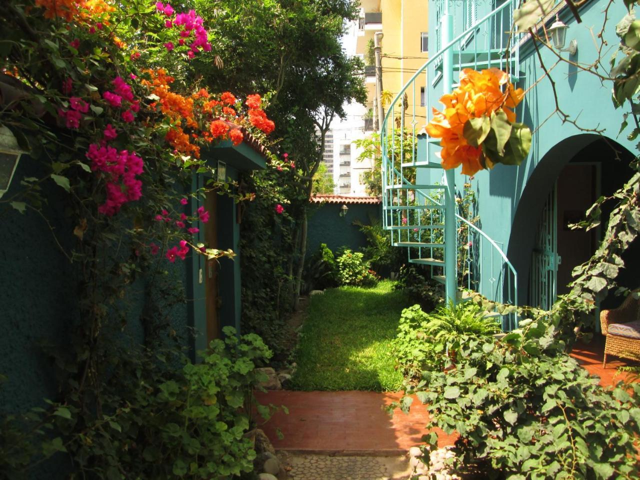 La Casona Azul Bed & Breakfast Lima Dış mekan fotoğraf