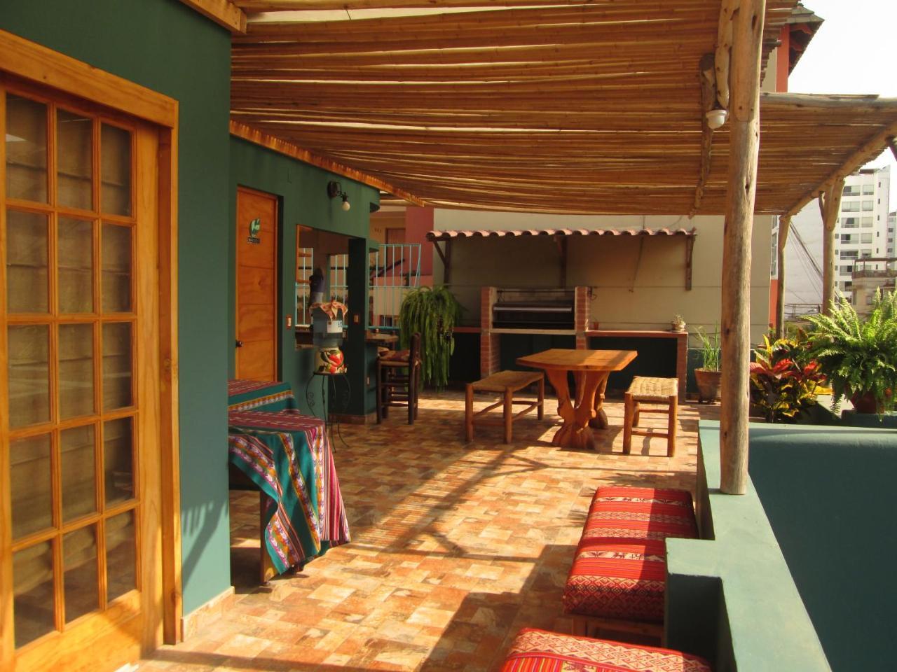 La Casona Azul Bed & Breakfast Lima Dış mekan fotoğraf