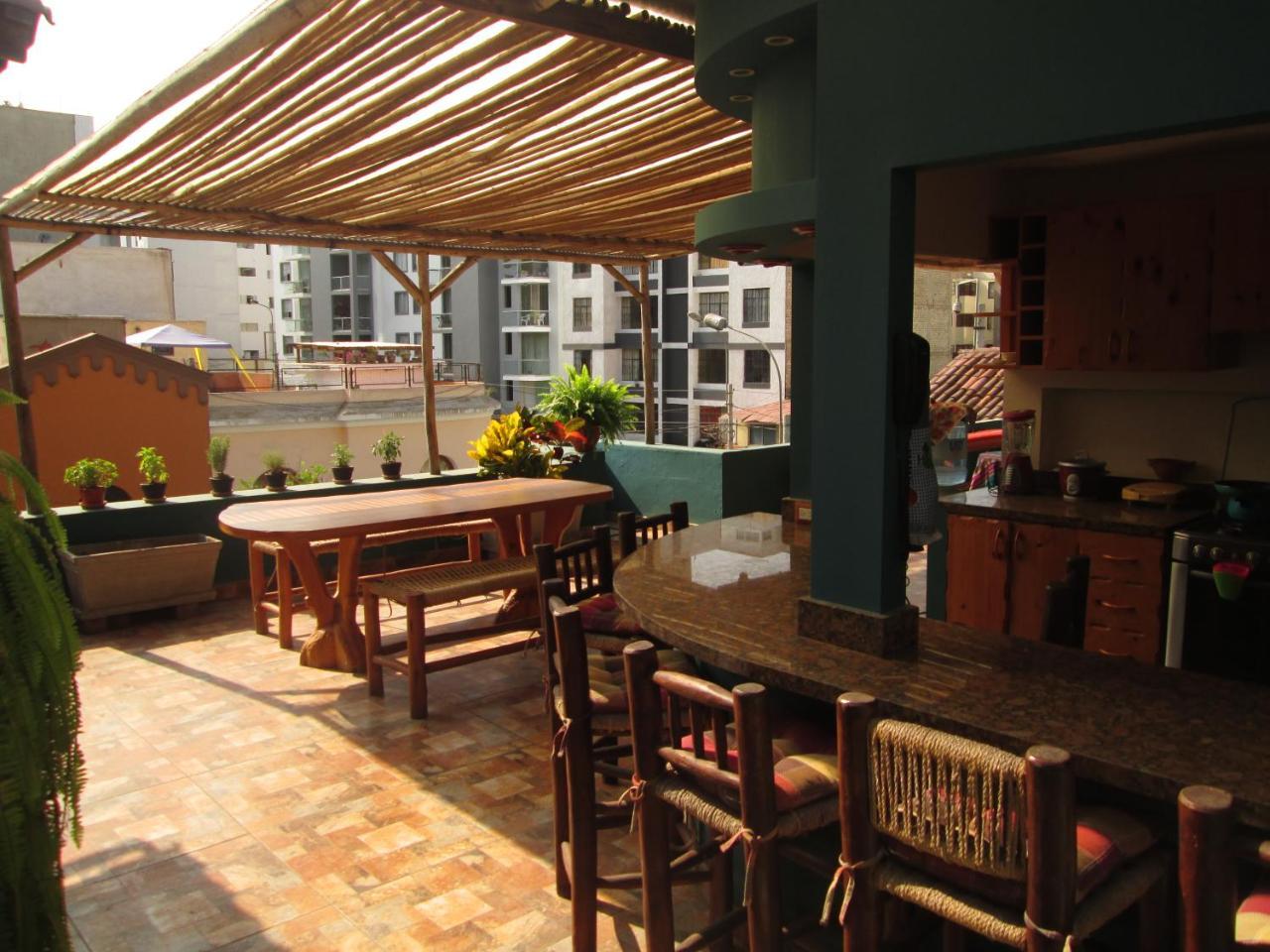 La Casona Azul Bed & Breakfast Lima Dış mekan fotoğraf